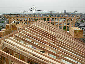 屋根垂木45×90